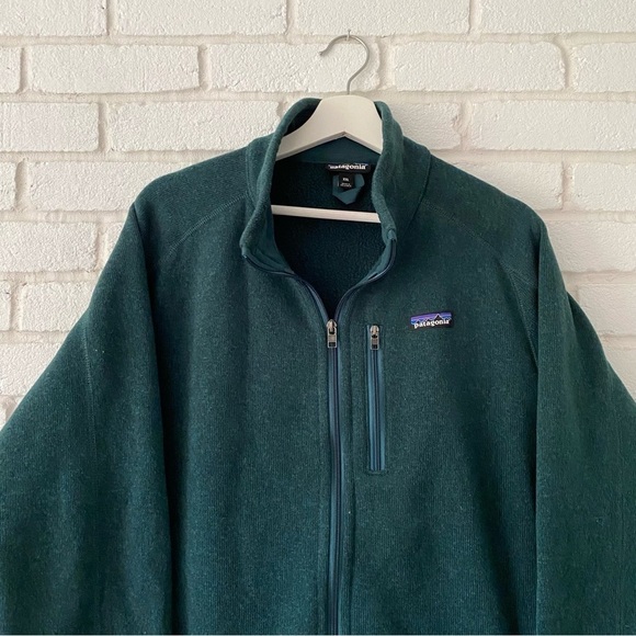 Patagonia Men's Better Sweater Fleece Jacket Coat Full Zip Turquoise Size XXL - Picture 3 of 12